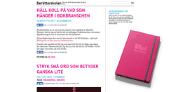 Desktop Screenshot of berattarskolan.se